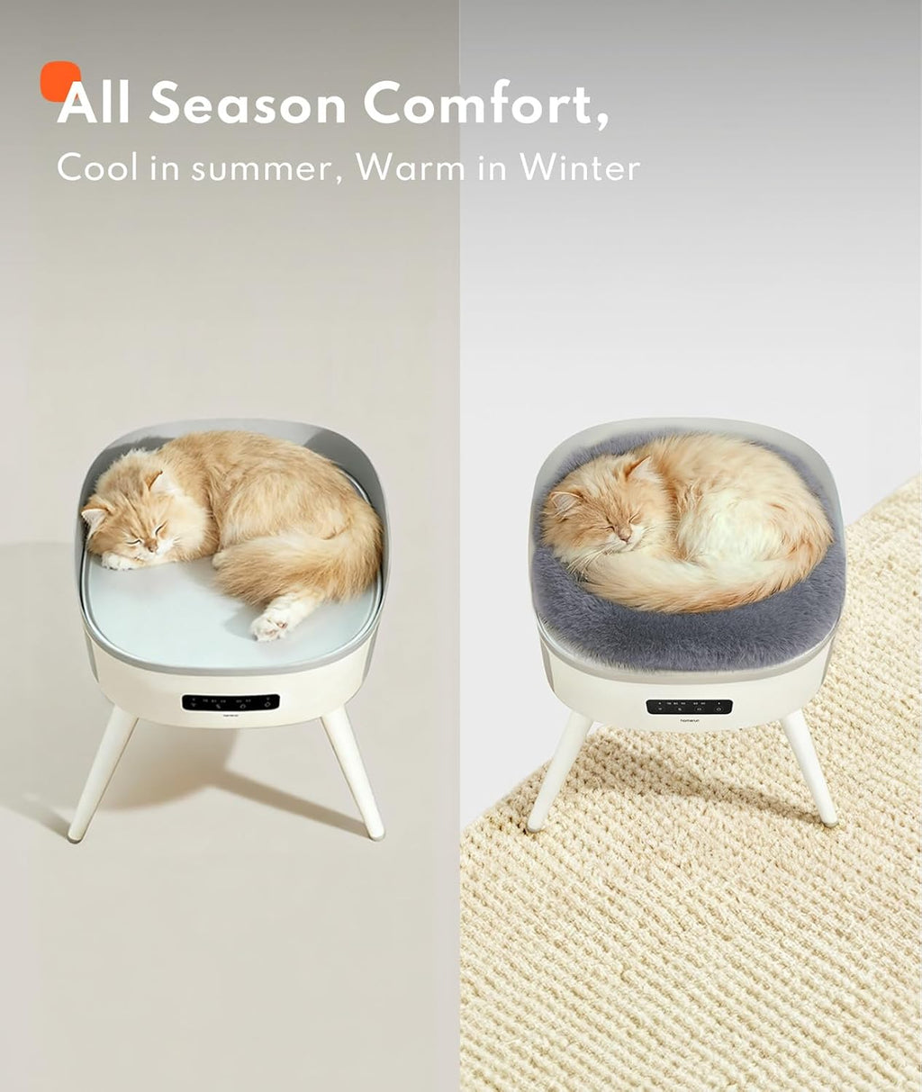 Pet Heated Cat Bed Heater